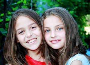Two little girls
